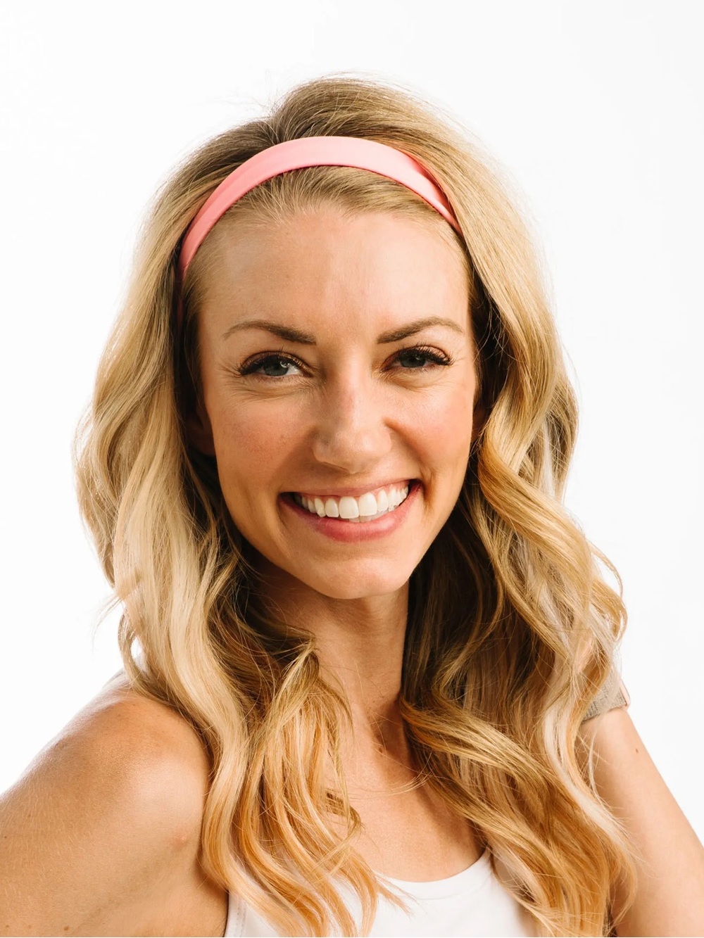ZYIA Pink Skinny Grip Headband NWT 868